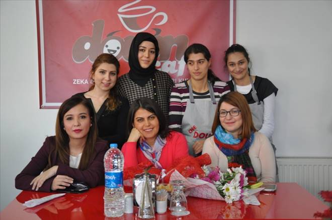 Aksaray Barosu Avukatları Down Cafe yi Ziyaret Etti