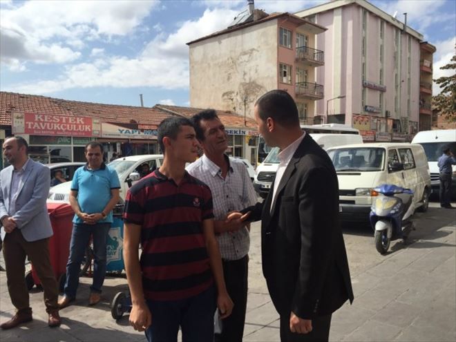 MHP Aksaray Milletvekili Adayları  Esnaf  Ziyaretlerine Devam Ediyor