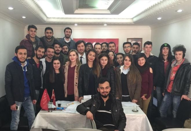 CHP Gençlik Kollarında Ahmet Altıntop Güven Tazeledi
