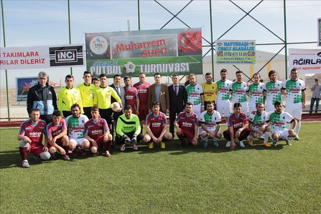 Eskil de Muharrem Sucu Futbol Turnuvası Başladı