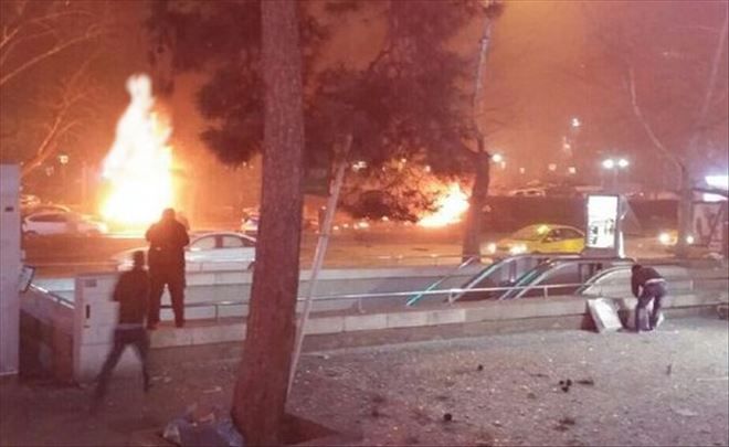 Ankara da Büyük Patlama 34 ölü, 125 yaralı
