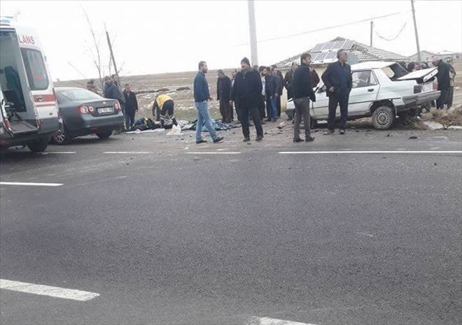 Bozcamahmut Köyünde  Kaza;1 Kişi Öldü 2 Kişi yaralandı
