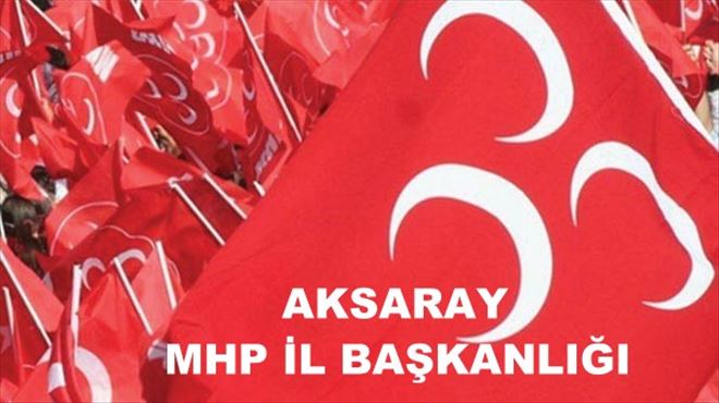 Aksaray MHP İl Başkanlığı Belediye Başkan Adaylarını Açıklıyor