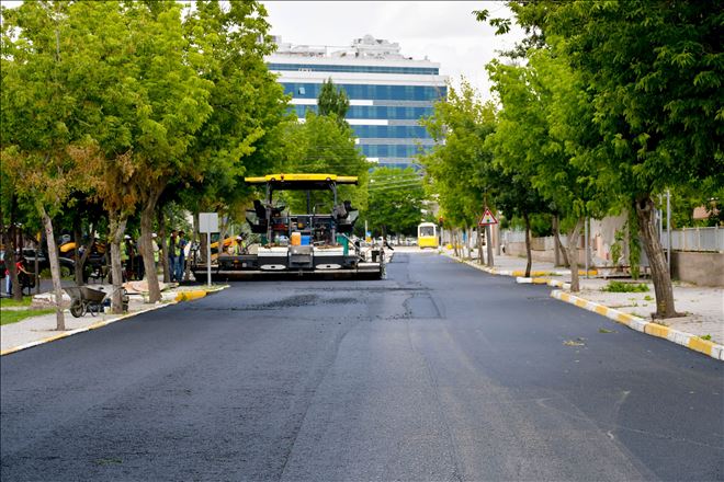 Aksaray Belediyesi Asfalt Çalışmalarını Aralıksız Sürdürüyor