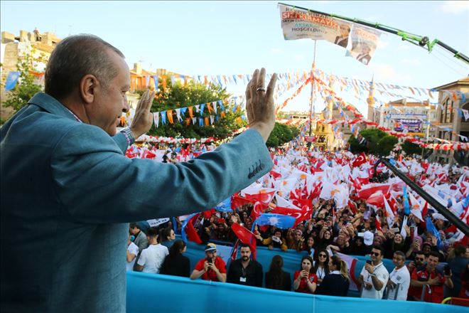 Cumhurbaşkanı Recep Tayyip Erdoğan Aksaray´da Konuştu
