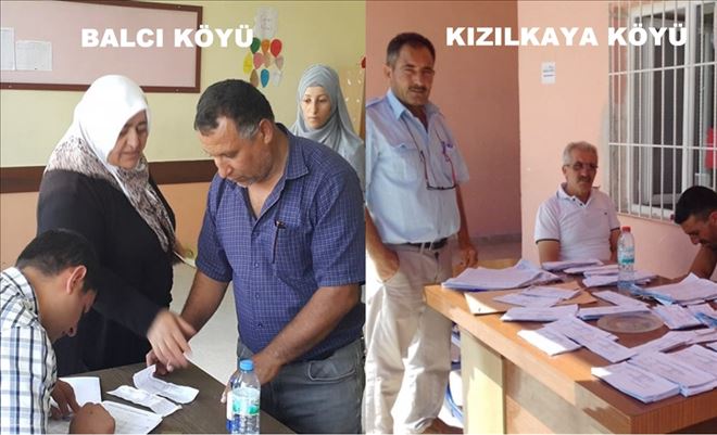 Referandum ´da Balcı Köyü Evet, Kızılkaya Köyü Hayır Dedi