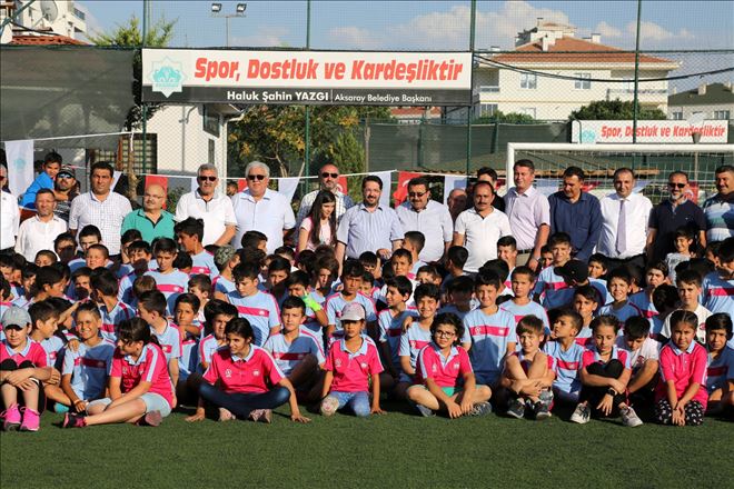 530 Çocuğun Eğitim Gördüğü Yaz Spor Okulları Açıldı 