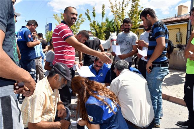 Aksaray Belediyesi Trafikte Tehlike Arz Eden At Arabalarını Topladı 