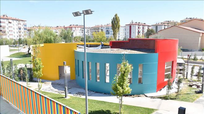 Aksaray Belediyesi Kreş ve Gündüz Bakım Evi İnşaat Çalışmalarında Sona Yaklaşılıyor