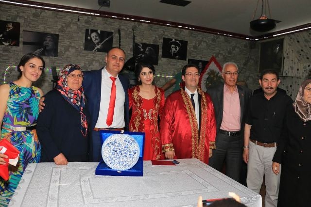 Ak Parti Ortaköy İlçe Başkanı Çetin`in mutlu günü