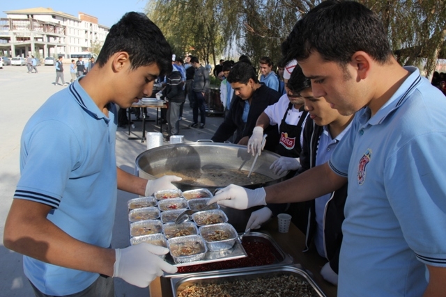 Aksaray Anadolu İmam Hatip Lisesi`nde aşure günü düzenlendi