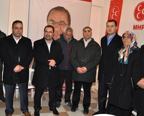 MHP TOKİ Seçim İrtibat Bürosunu Açtı