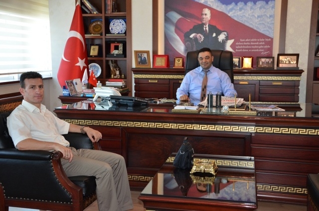 Vergi Dairesi Müdürü Yaşar`dan ATSO Başkanı Koçaş`a veda ziyareti 
