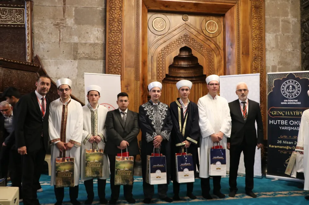 Minberden Hutbe Okuma Bölge Yarışması Aksaray'da Yapıldı